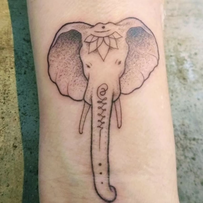 Wrist Tattoos - Thailand elephant tattoo