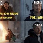 Fine I Won't Meme - tax returns