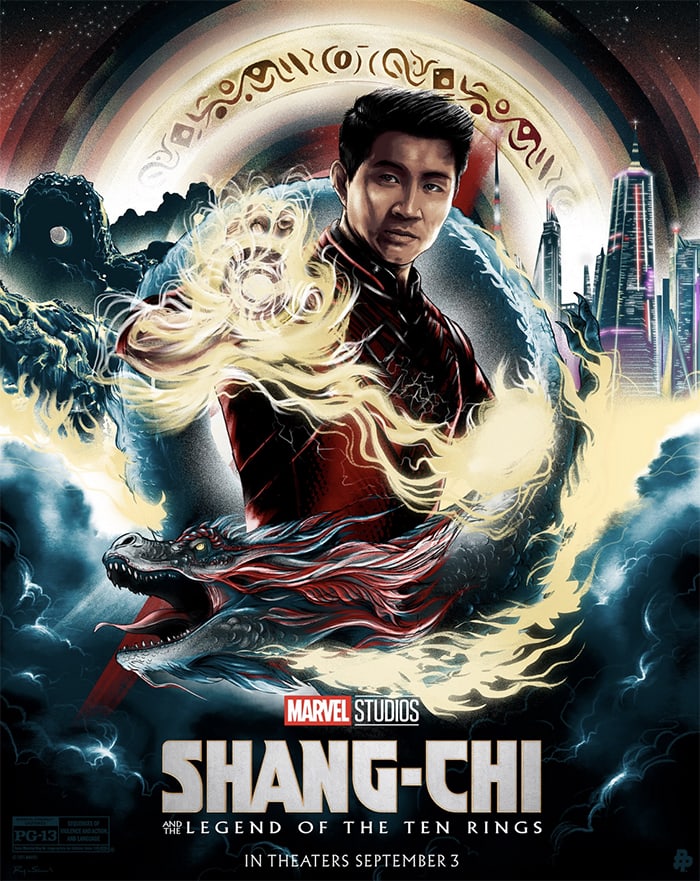 Shang Chi Facts - Illustrated Poster