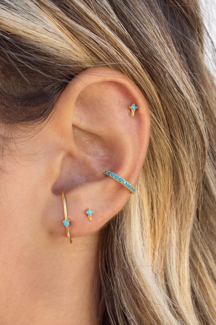 Conch Piercing - outer conch jewelry