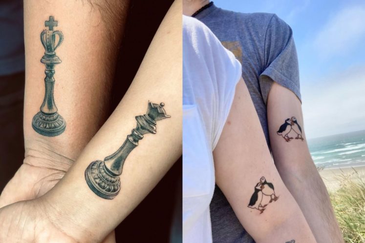 21 Couple Tattoo Ideas to Get With Your Boo