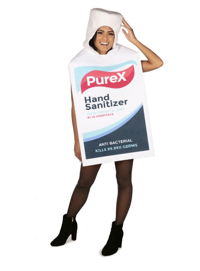 Halloween Costume Ideas 2021 - purex hand sanitizer