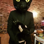 Funny Halloween Costumes - Black Cat