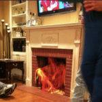 Funny Halloween Costumes - Fireplace