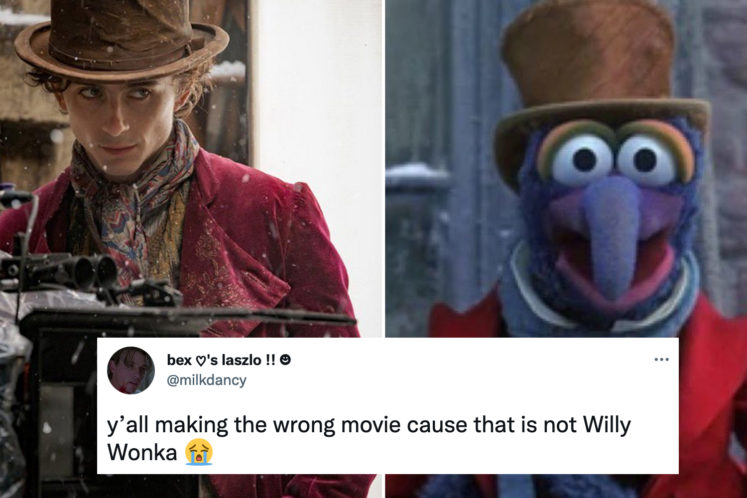 The Best Reactions to Timothee Chalamet As Willy Wonka