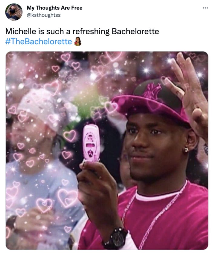 Bachelorette Michelle Tweets & Reactions