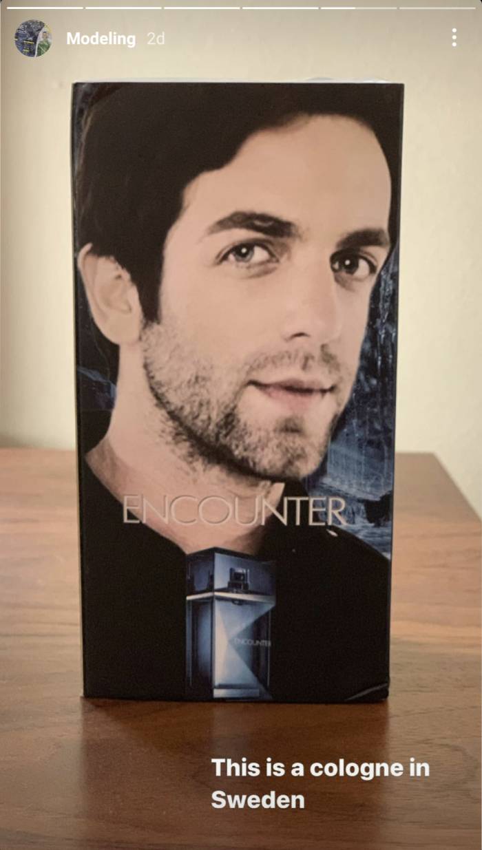 BJ Novak Face On Products - cologne