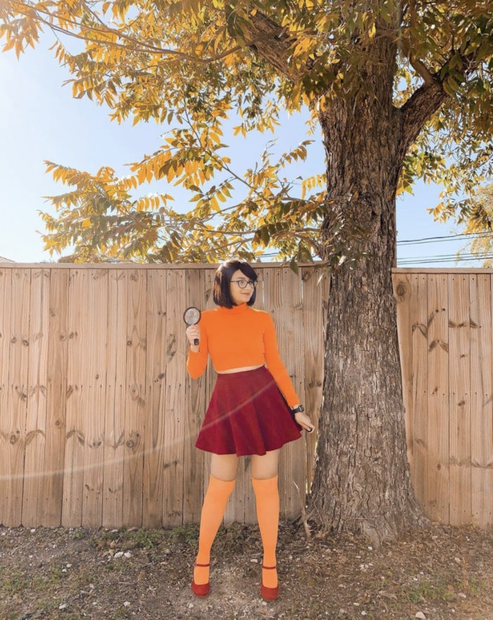 Easy Halloween Costumes - Velma Scooby Doo