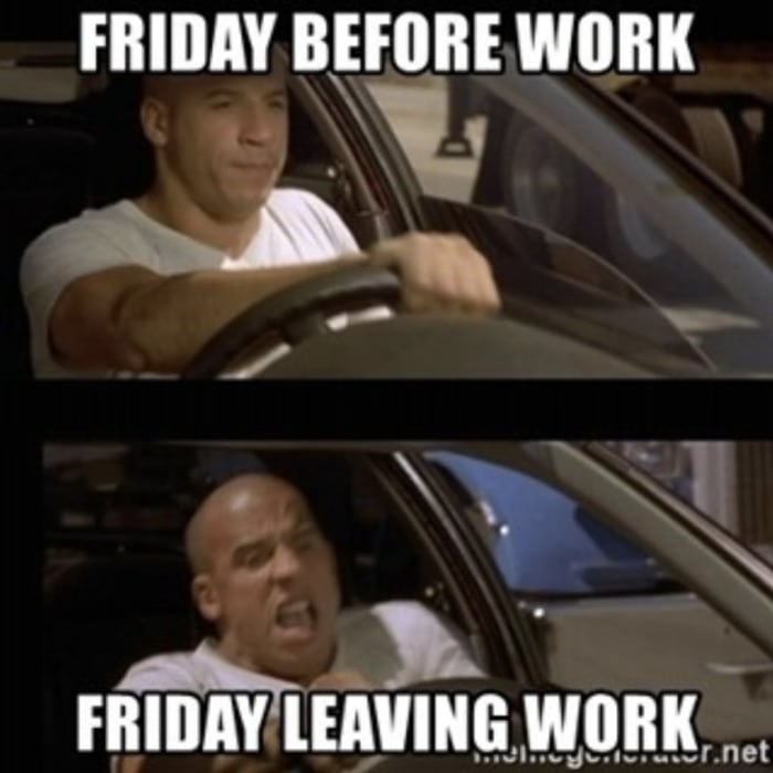 Friday Meme - before and after