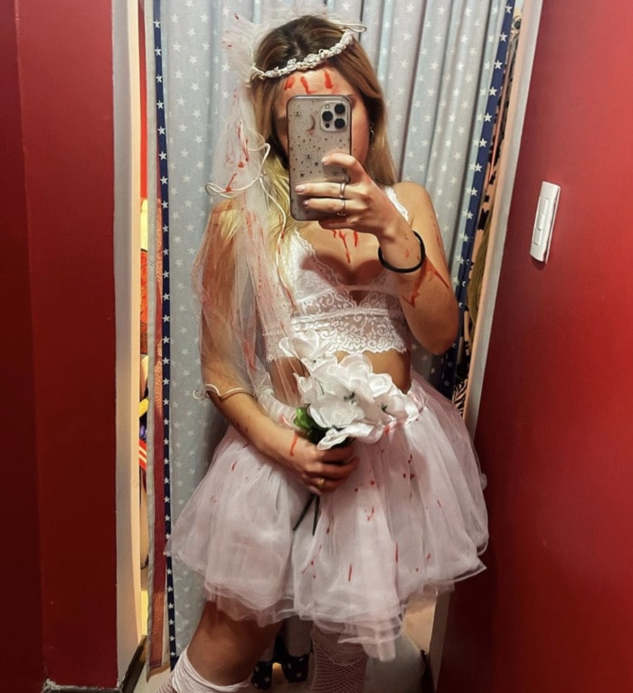 Scary Halloween Costumes - dead bride