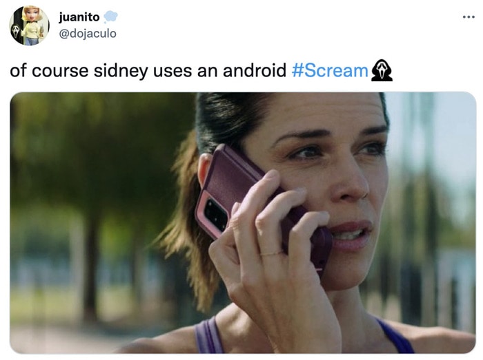 Scream Trailer Easter Eggs - sydney android phone