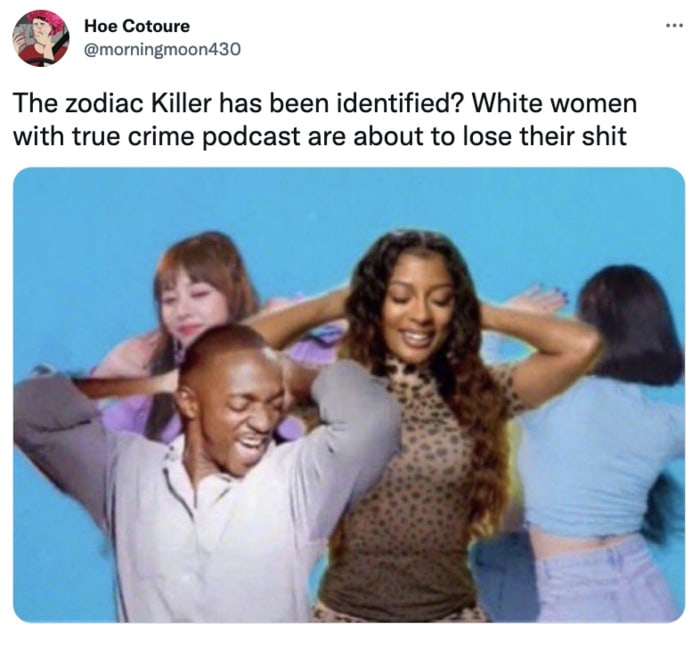 Zodiac Killer Tweets - true crime podcasts