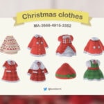 Animal Crossing Christmas Ideas - christmas clothes custom design