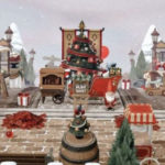 Animal Crossing Christmas Ideas - Town square
