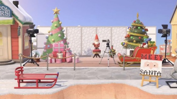 Animal Crossing Christmas Ideas - Meet Santa