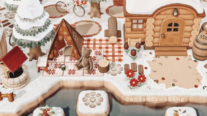 Animal Crossing Christmas Ideas - Camping