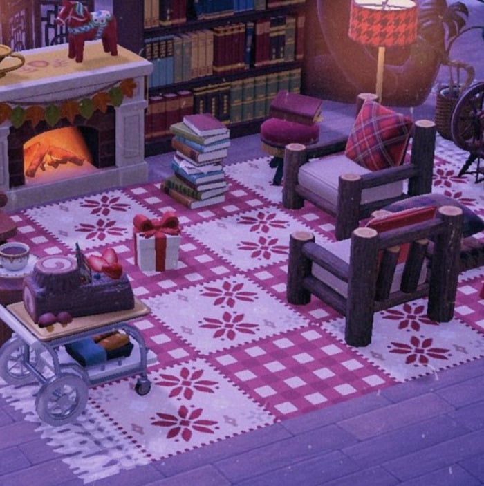 Animal Crossing Christmas Ideas - Library