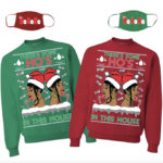 Funny Christmas Sweaters - Cardi B WAP