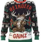 Funny Christmas Sweaters - Reindeer Gainz