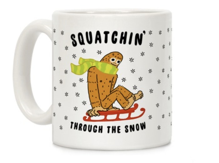 Snow Puns - Squatchin'