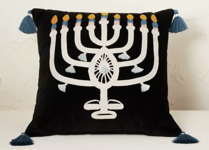 Target Christmas Decorations - menorah pillow