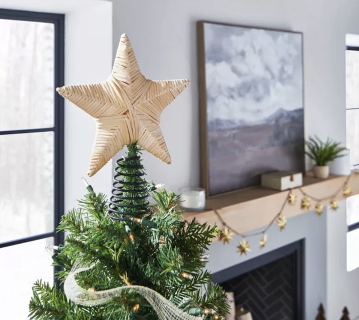 Target Christmas Decorations - woven star