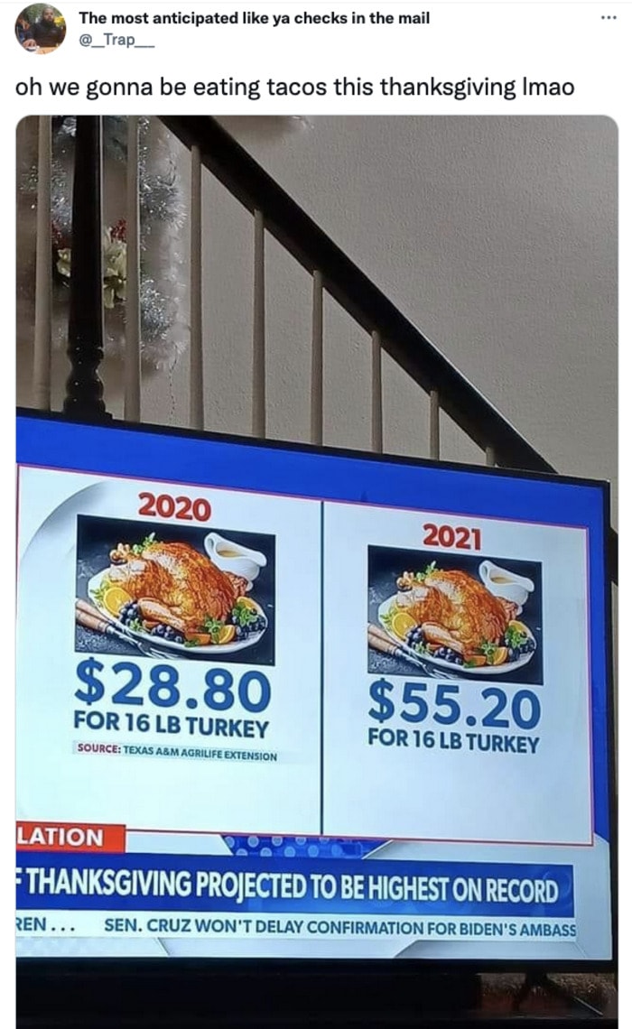 Thanksgiving Memes - prices