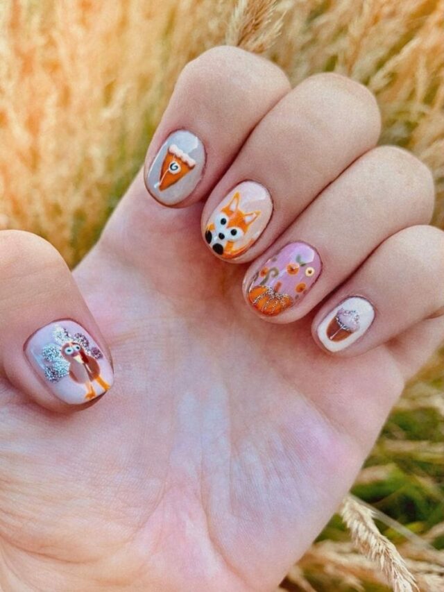 14 Thanksgiving Nail Designs That’ll Have You Wanting Seconds