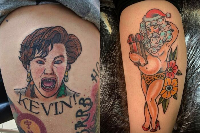Bad Christmas Tattoos