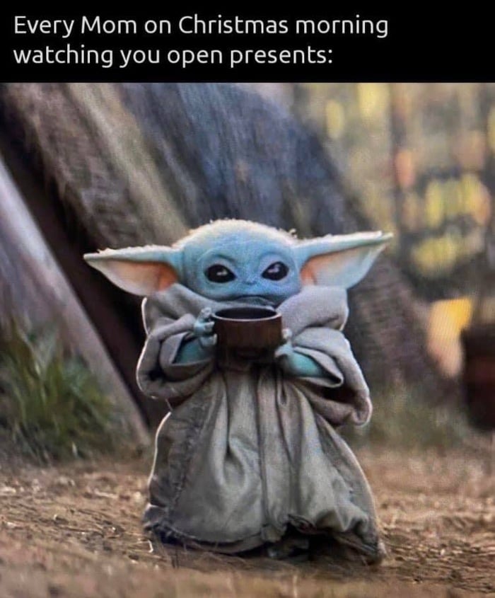 Christmas Memes - baby yoda