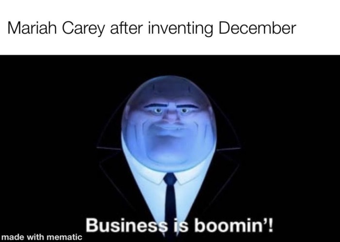 Mariah Carey Memes - inventing December