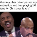Mariah Carey Memes - uber driver