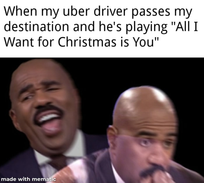 Mariah Carey Memes - uber driver