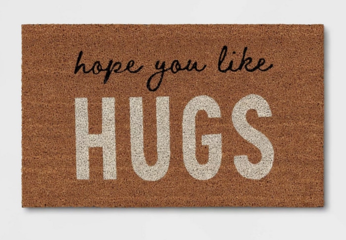 Target Valentine's Day 2022 - Hope you like hugs doormat