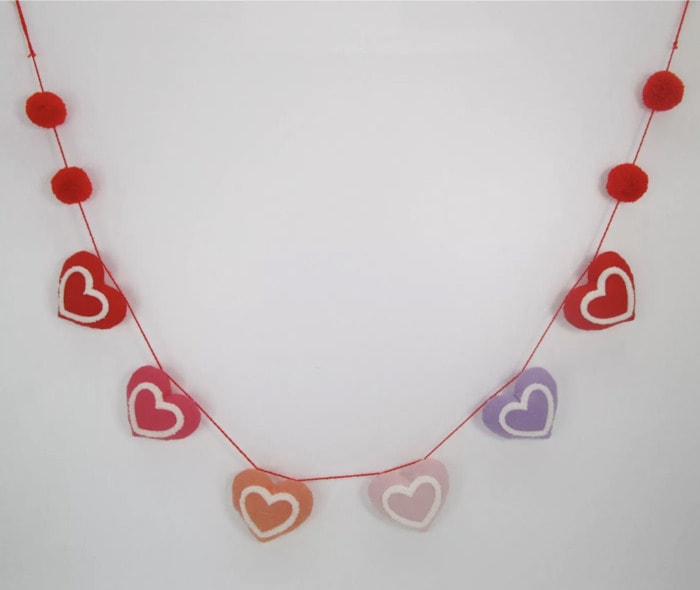 Target Valentine's Day 2022 - heart light string