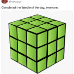 Wordle Memes - rubix cube