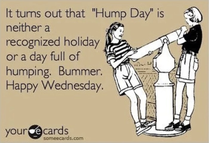 Hump Day Memes - not a holiday