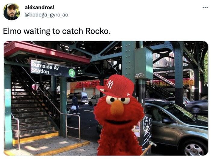2022 Memes - Elmo vs Rocco memes