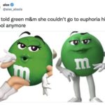 2022 Memes - Green M&Ms memes