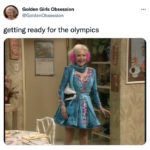 Beijing Olympics Tweets - Betty White getting ready