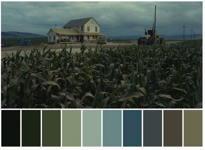 Color Palettes From Films - Interstellar