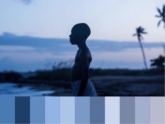 Color Palettes From Films - Moonlight