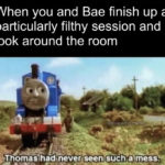 Dirty Memes - thomas the tank engine