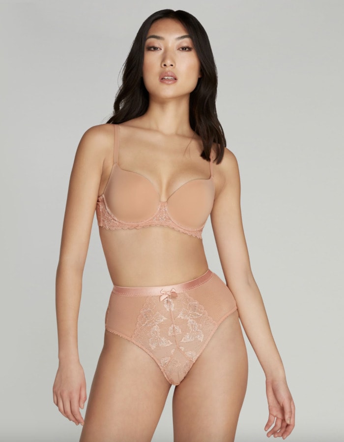 French Cut Lingerie - Agent Provocateur Leni High Waisted Brief