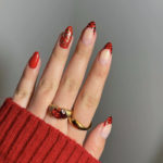 Red Nails - Lunar New Year Tiger Nails