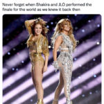 Super Bowl 2022 Memes Tweets - J. Lo Shakira