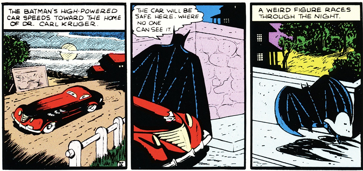 Batmobile - First Batmobile 1941 Detective Comics