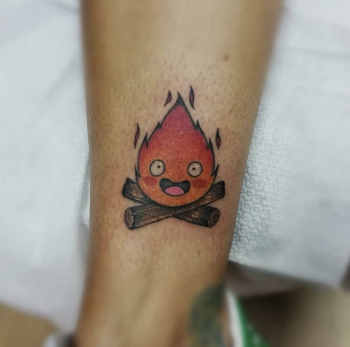 Funny Tattoos- fire