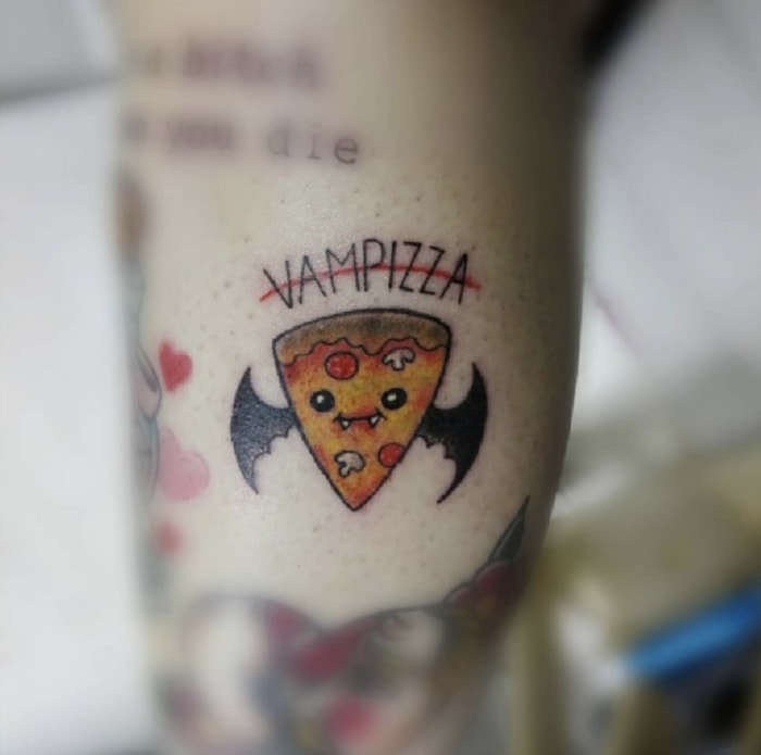 Funny Tattoos - Vampizza