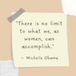 Motivational Quotes For Women - Michelle Obama